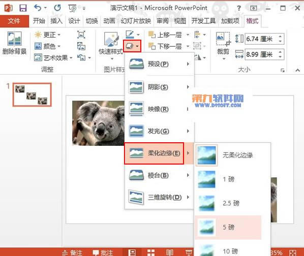 PowerPoint2013ữͼƬԵ