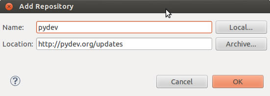 Ubuntu 14.04аbEclipseԼPyDevU(ku)չ