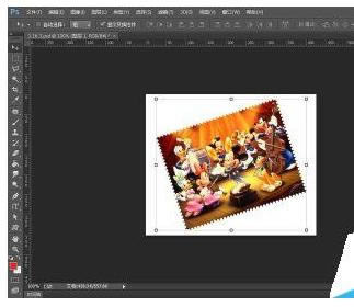 在Photoshop CC中完成旋转及缩放图片的设置步骤_装机软件