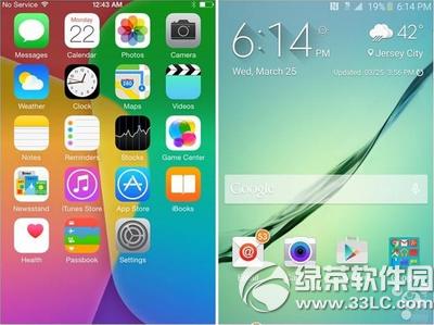 iphone6与3星s6edge哪一个好 苹果6与3星galaxy s6edge比较