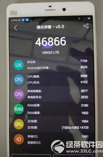 小米5跑分多少？小米5手机跑分评测