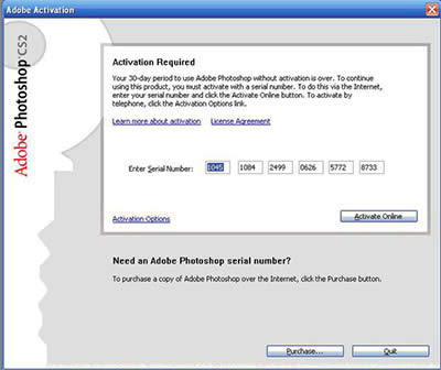 photoshop cs2 注册机怎么使用？