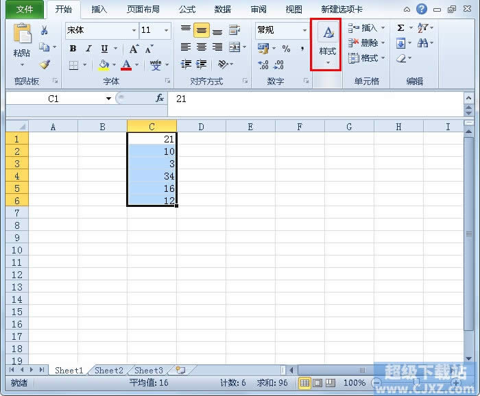 Excel2010ʽͻʾ 