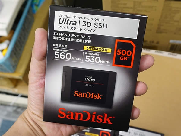 SanDisk Ultra 3D̬̿д500MB/s