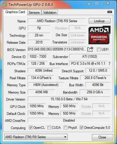 15׵漣AMD R9 Nano