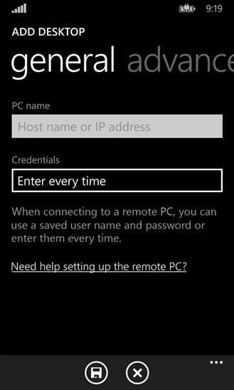 对于wp8手机Windows Phone PC远程桌面控制工具公布介绍