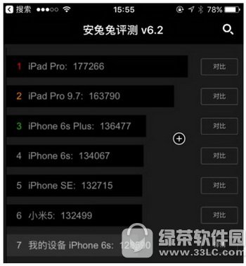 iphone7跑分成绩多少 苹果iphone7跑分安兔兔评测