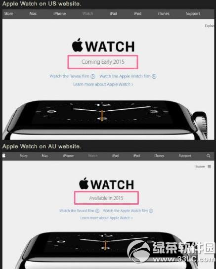 apple watch首批上市国家：苹果自动选择手表首批发售地区