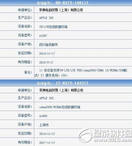 ipad air2 a1566/a1567/a1600区别：苹果ipad air2型号区别