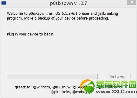 ios6.1.3/4/5Խp0sixspwn1.0.7ط1