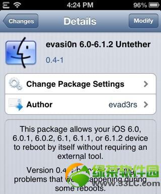 iOS6.x圆满越狱工具Evasi0n1.5下载地址官方更新