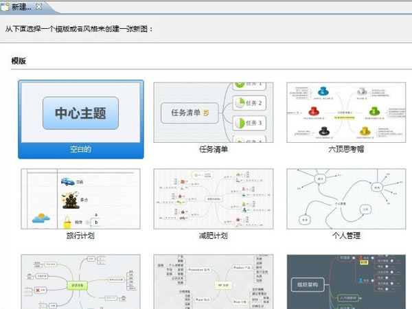 Xmind˼άͼѡһģ