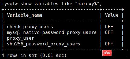 Mysql 5.7.18 MySQL proxies_privʵûʵ