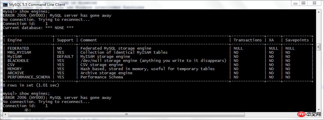 mysqlִsqlļError: Unknown storage engineInnoDBν