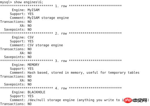 Mysql相关设置有哪一些