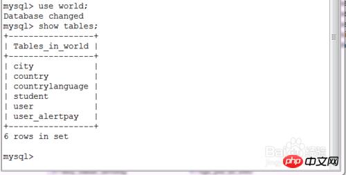 MySQL基础基础设置命令的使用区分