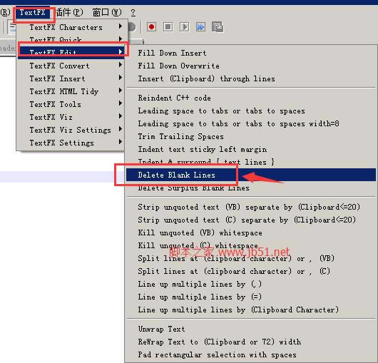 Notepad++如何删除空行_工具软件指南